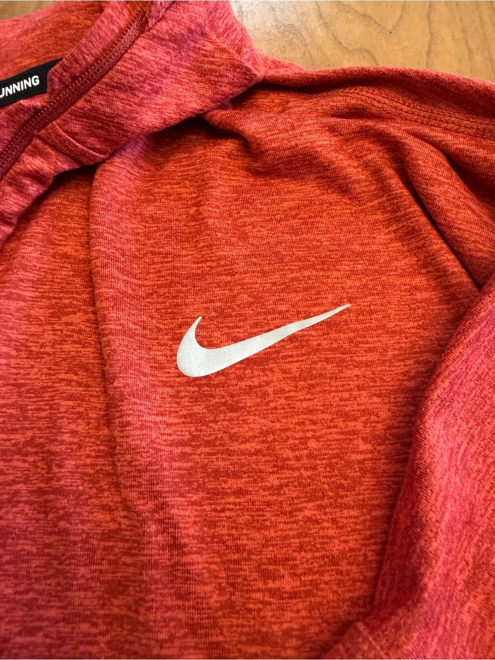 Nike Coral Heather 1/4 Zip Pullover